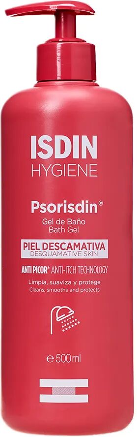 isdin psor hygiene gel bagno doccia pelle con psoriasi 500 ml