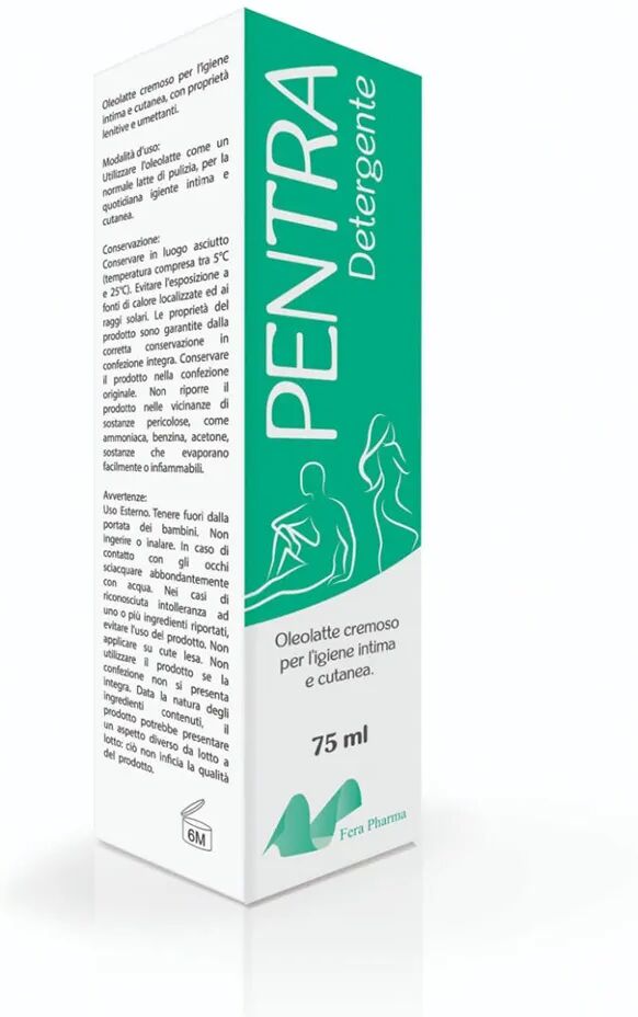 ferapharma pentra plus detergente intimo e cutaneo oleolatte cremoso 200 ml