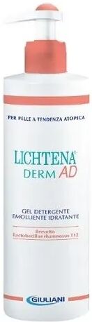 lichtena derm ad gel detergente emolliente idratante 400 ml