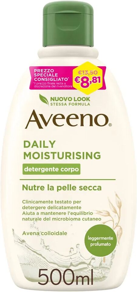 aveeno bagno doccia idratante corpo promo 500 ml