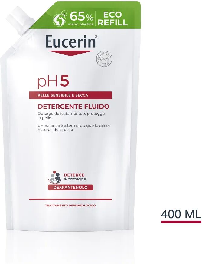 eucerin ph5 refill olio detergente doccia 400 ml