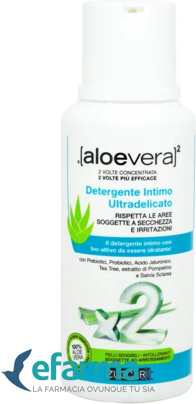 aloevera2 zuccari detergente intimo ultra-delicato 250 ml