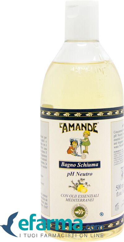 l'amande bagno schiuma neutro 500 ml