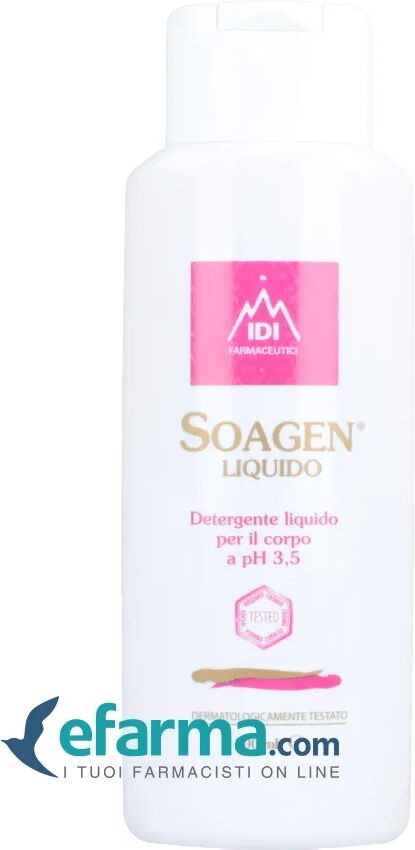 idi soagen liquido detergente per il corpo 500 ml