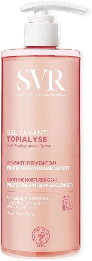 svr topialyse gel detergente delicato protettivo antisecchezza 400 ml