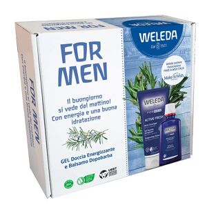 Weleda Box For Men Gel Doccia Energizzante + Balsamo Dopobarba