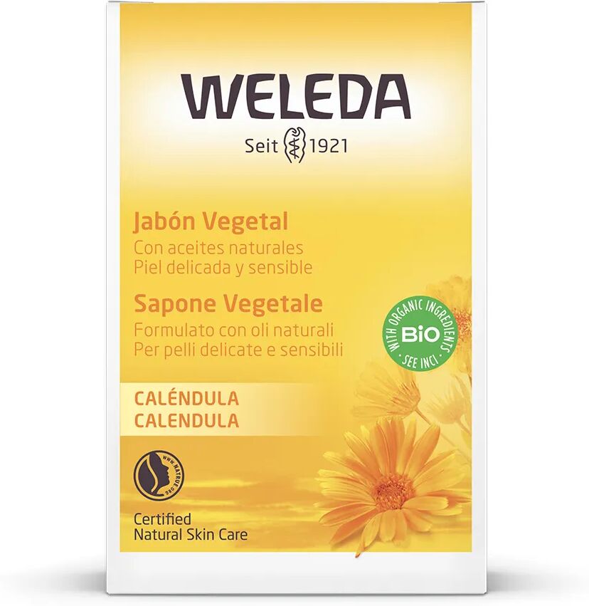 Weleda Calendula Sapone Vegetale Detergente 100 g