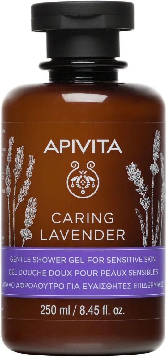 Apivita Caring Lavender Gel Doccia Delicato per Pelli Sensibili 250 ml