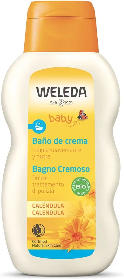 Weleda Baby Calendula Bagno Cremoso Detergente Delicato 200 ml