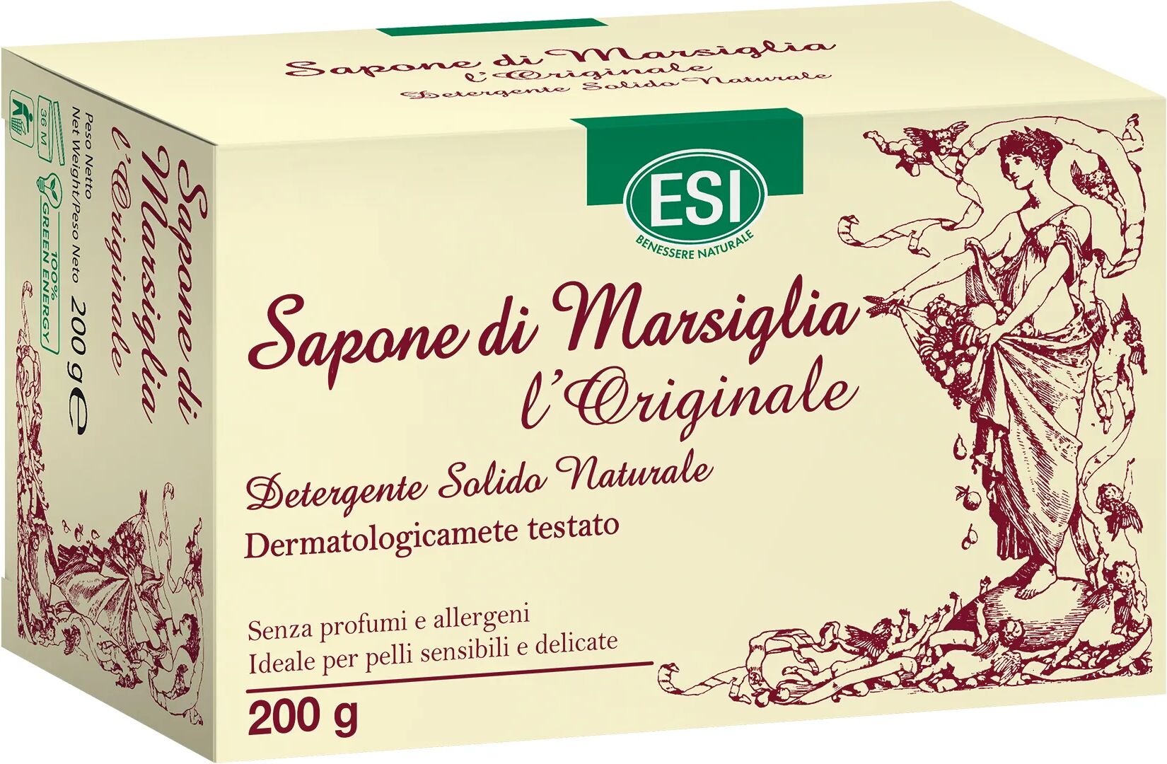 Esi Sapone Di Marsiglia Solido L’Originale 200 g