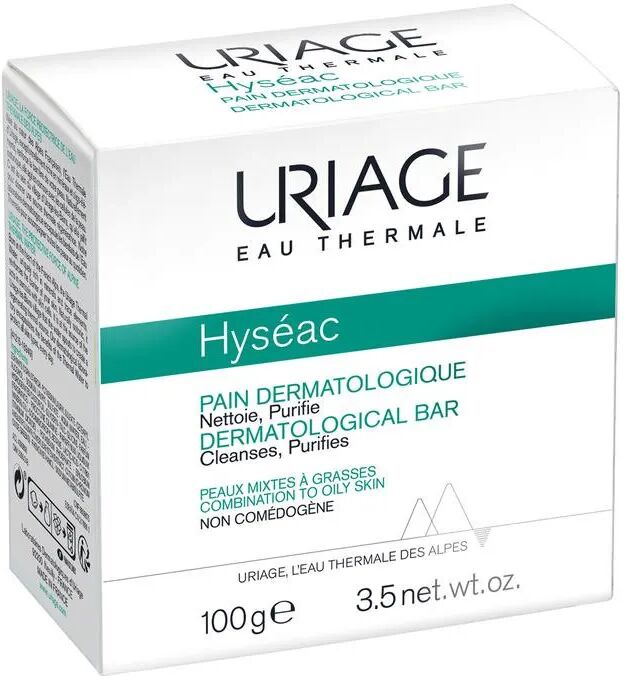 Uriage Hyséac Pane Dermatologico Pelle Grassa e Impura 100 g