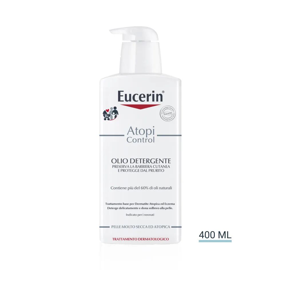 Eucerin AtopiControl Olio Detergente Corpo Pelle Atopica 400 ml