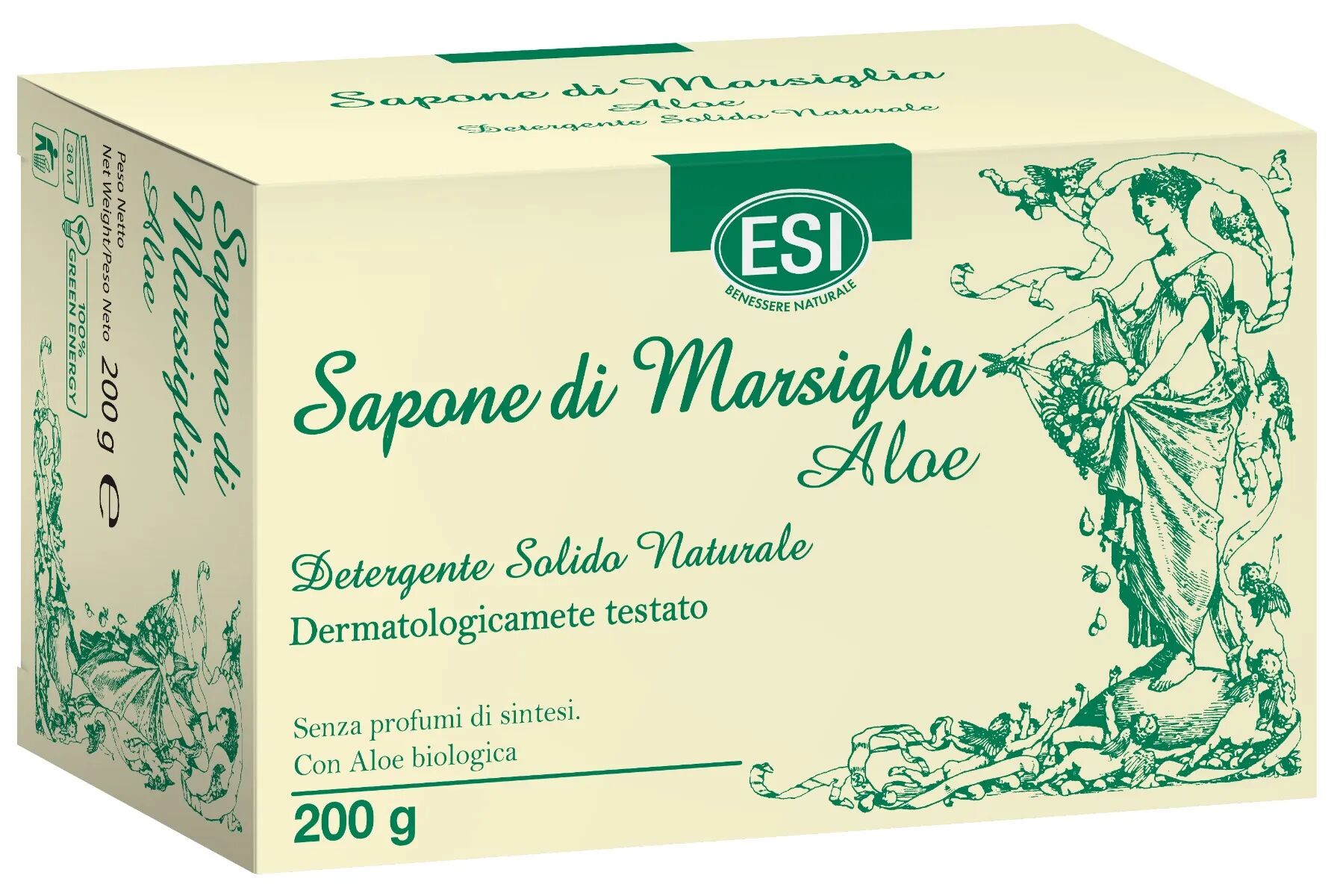 Esi Sapone di Marsiglia Aloe Solido 200 ml