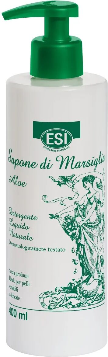 Esi Sapone di Marsiglia Aloe Detergente Liquido 400 ml