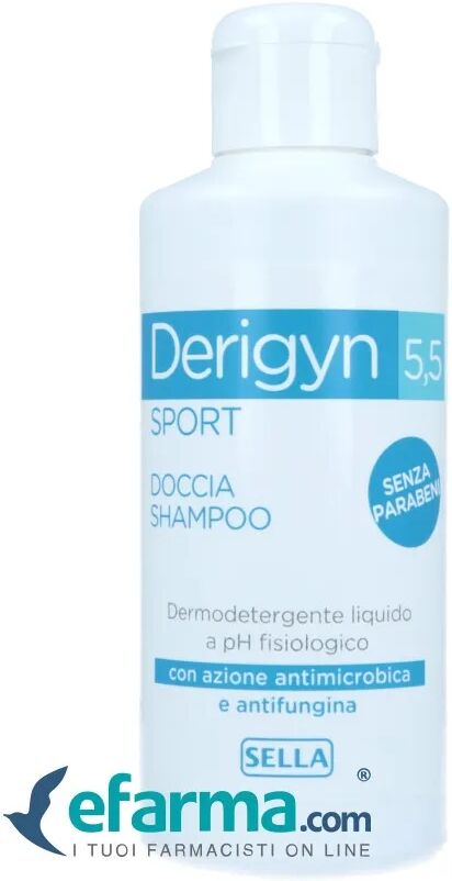 Sella Derigyn pH 5,5 Sport Detergente Antimicotico 300 ml