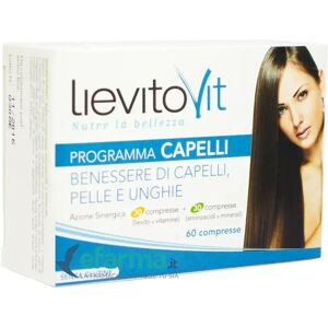 Lievitovit Programma Capelli Integratore Benessere Capelli Pelle Unghie 60 Compresse