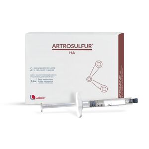 Artrosulfur HA 3 Siringhe Preriempite per le Articolazioni da 2 ml