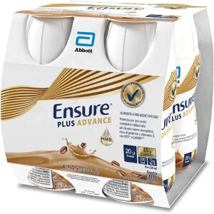 ensure plus advance alimento a fini medici speciali ipercalorico e iperproteico caffè 4x220ml