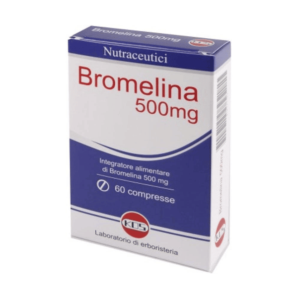 Kos Bromelina 500 mg Integratore 60 Compresse