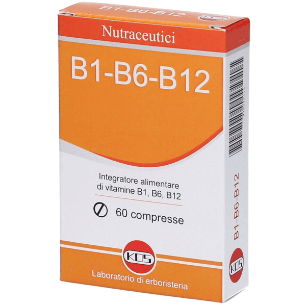 Kos B1-B6-B12 Integratore Vitamine 60 Compresse