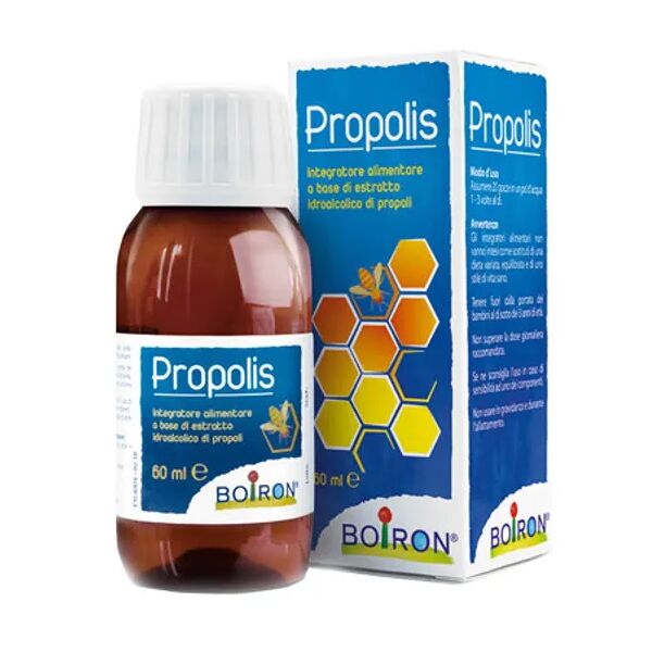 boiron propolis integratore a base di estratto idroalcolico di propoli 60 ml