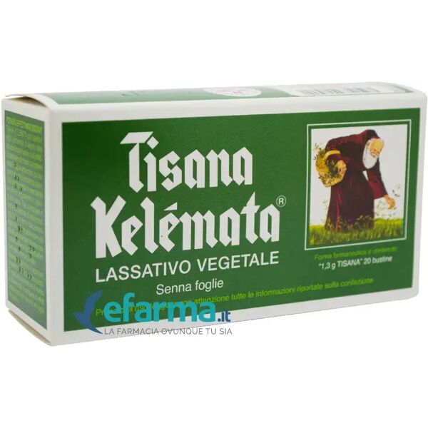 tisana kelemata senna foglie lassativo vegetale 20 bustine 1,3g