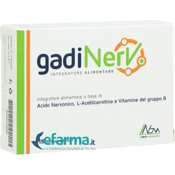 gadinerv integratore sistema nervoso 15 compresse