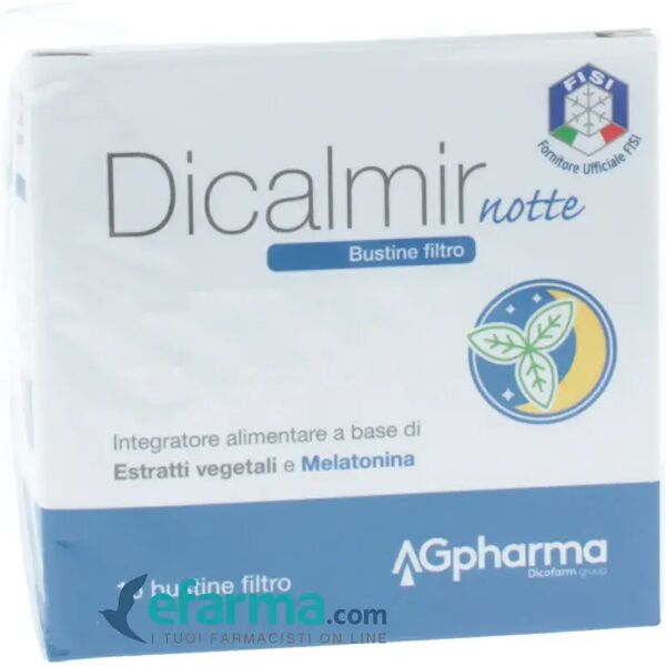 dicalmir notte integratore digestivo e rilassante 15 bustine