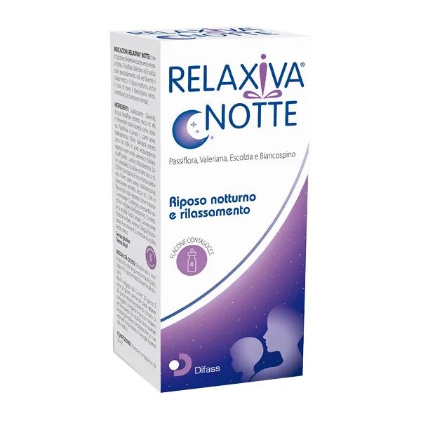 difass relaxiva notte gocce integratore 30 ml