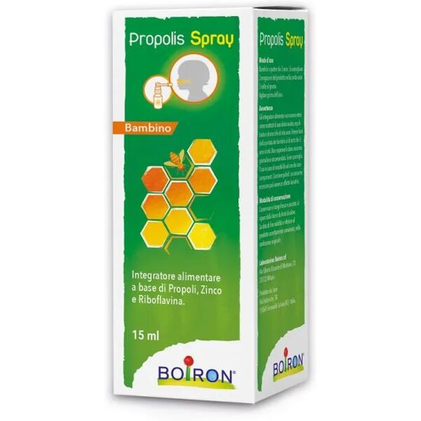 boiron propolis gola spray per bambini 15 ml