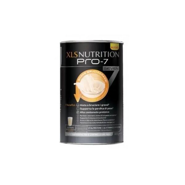 xls nutrition pro 7 shake polvere bruciagrassi 400 g - pasto sostitutivo per dimagrire velocemente