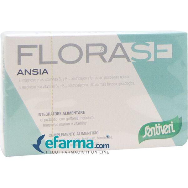 santiveri florase ansia integratore probiotico contro l’ansia 40 capsule