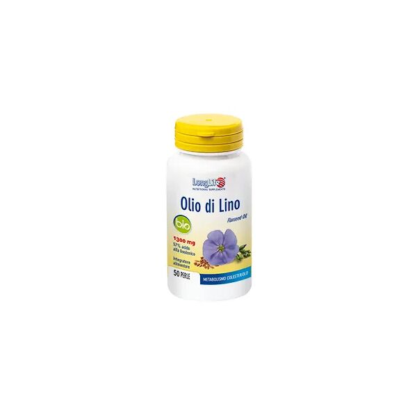 longlife olio di lino bio integratore 50 perle