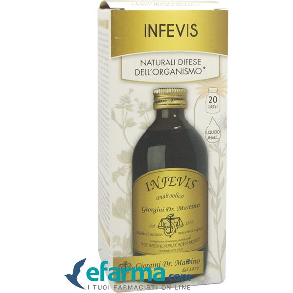 dottor giorgini dr. giorgini infevis liquido analcoolico integratore sistema immunitario 200 ml