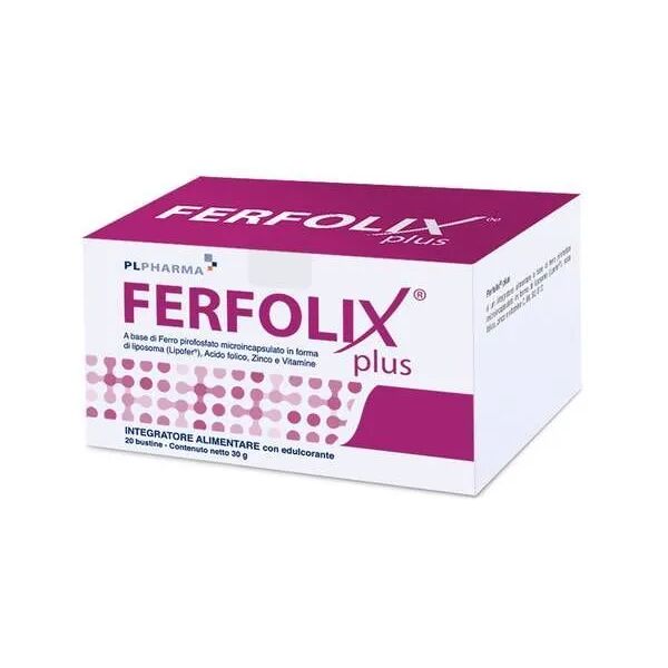 ferfolix plus integratore per gravidanza 20 bustine