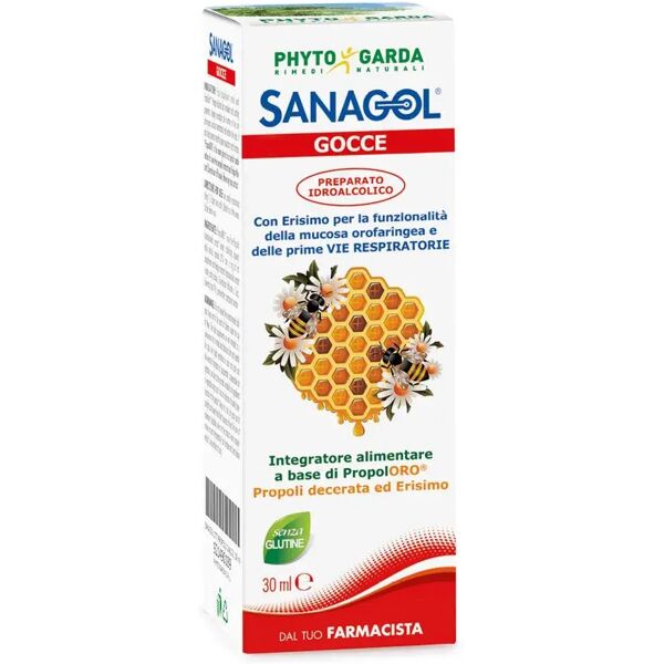 miele phyto garda sanagol gocce propoli integratore 30 ml