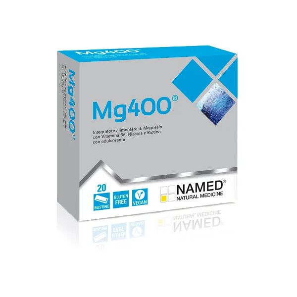 named mg400 integratore di magnesio 20 bustine
