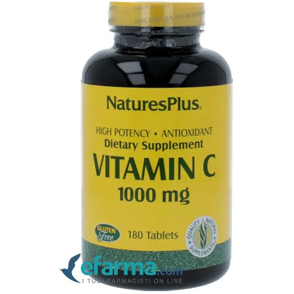 nature's plus vitamina c 1000 integratore 180 tavolette