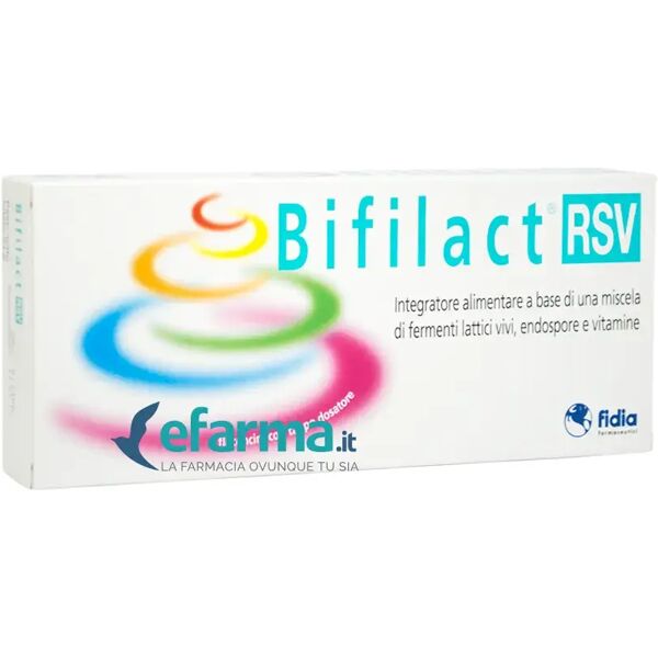 bifilact rsv integratore fermenti lattici vivi 14 flaconcini