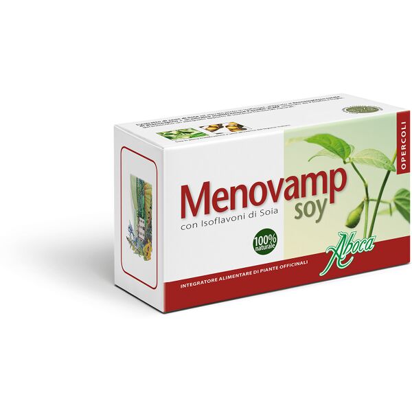 aboca menovamp soy integratore menopausa 60 opercoli