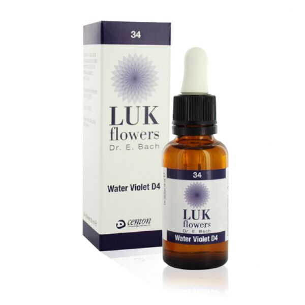 cemon luk flowers water violet d4 integratore 10 ml