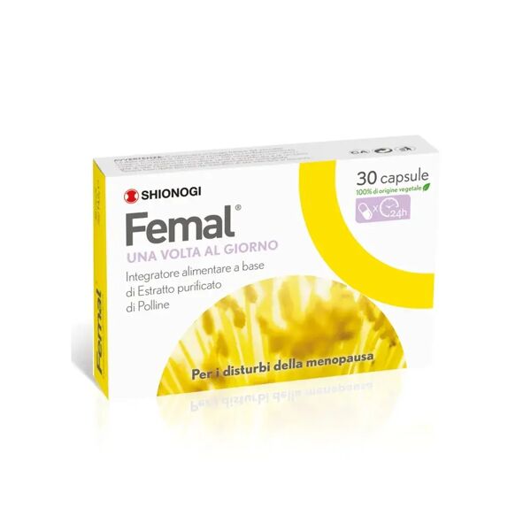 shionogi femal integratore menopausa 30 capsule