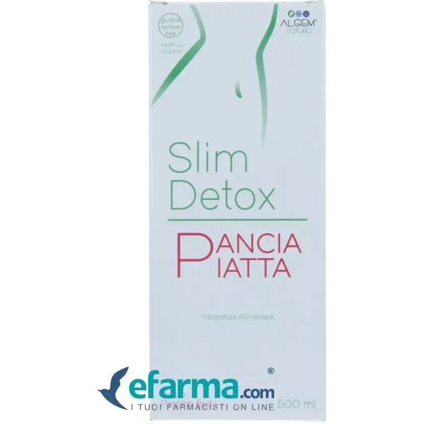 algem natura algem slim detox pancia piatta integratore depurativo 500 ml