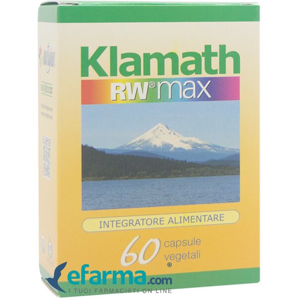 klamath rw max integratore di alghe 60 capsule