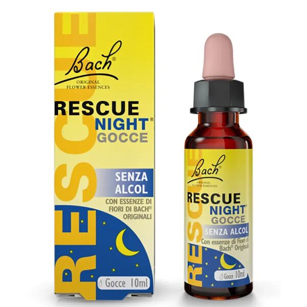 rescue night gocce senza alcool integratore rilassante 10 ml