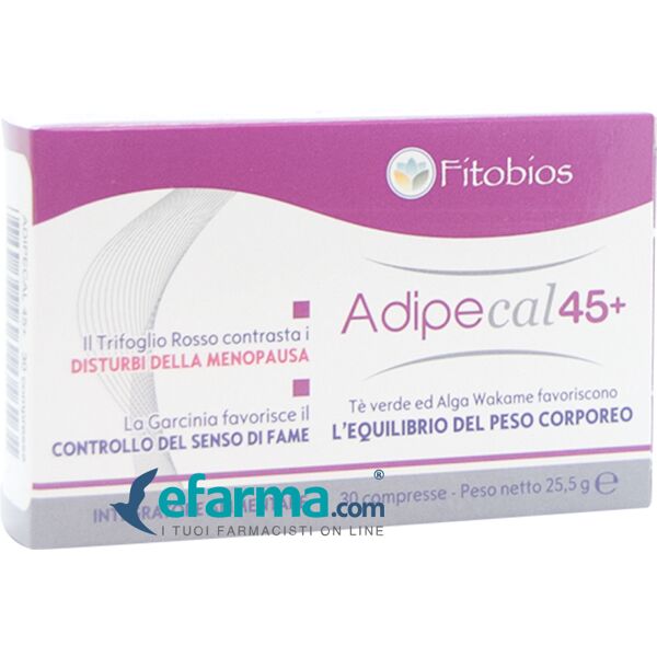 adipecal 45+ integratore controllo fame 30 compresse