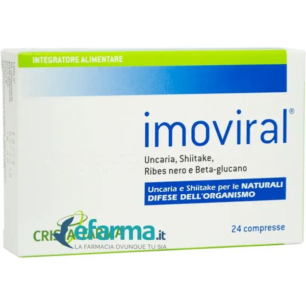 cristalfarma imoviral integratore difese immunitarie 24 compresse