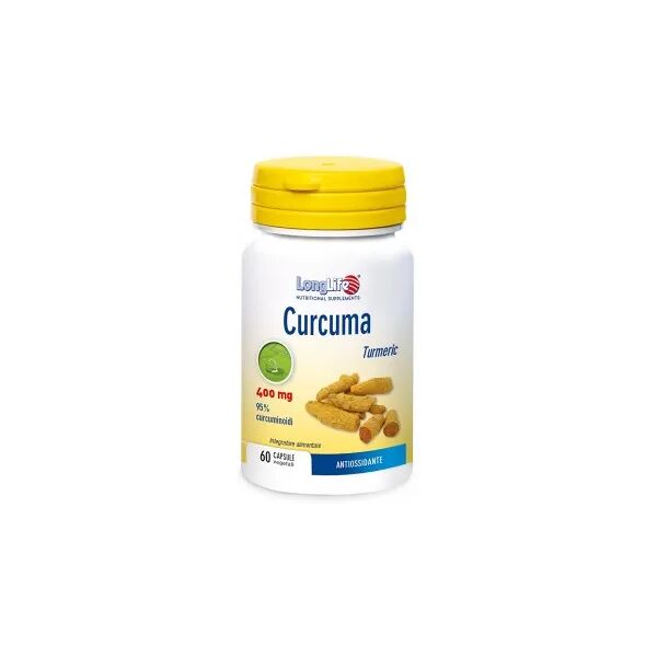 longlife long life curcuma integratore antiossidante 60 capsule