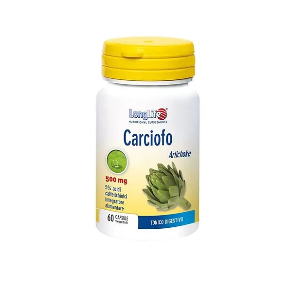 longlife carciofo integratore digestivo 60 capsule