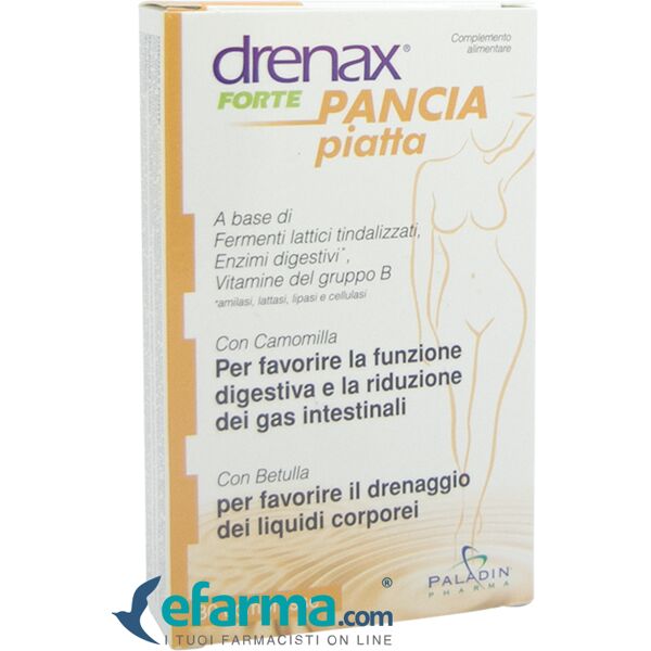 drenax forte pancia piatta integratore digestivo 30 compresse